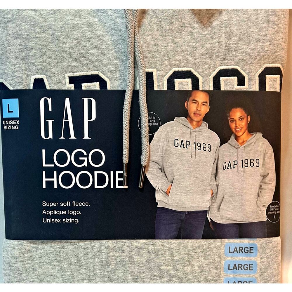 GAP Logo Hoodie - Large - Unisex Size - New/Tags